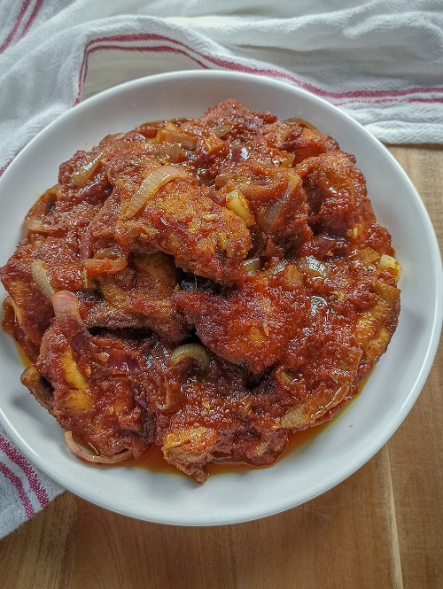 Resipi Ayam Masak Merah Dengan Masak Lemak Kubis