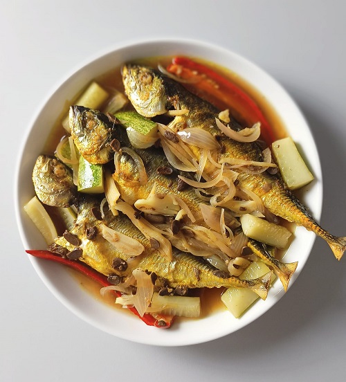 Resipi Masakan Orang Dulu-Dulu Ikan Masak Taucu