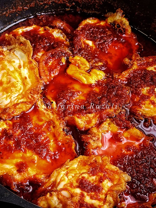 Resipi Sambal Telur Mata ala Kantin Sekolah
