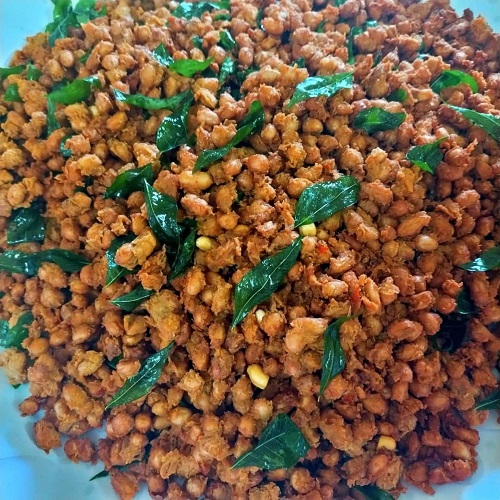 Resipi Kacang Goreng Berempah Rangup dan Sedap
