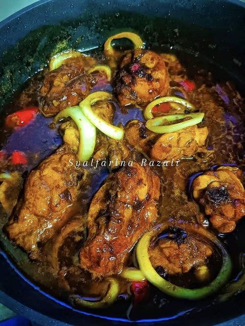 Resipi Ayam Masak Kicap ala Jawa Bersantan