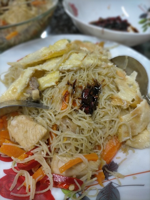 Resipi Bihun Singapore Mudah Guna Rempah Sup